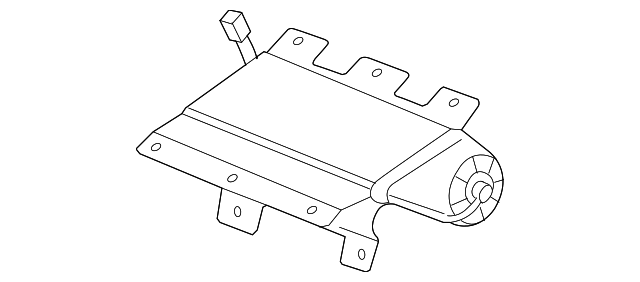 15796152 Деталь PASSENGER AIR BAG