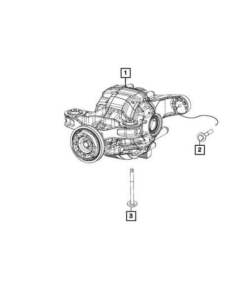 Rear Axle Assembly for 2016 Chrysler 300 #0