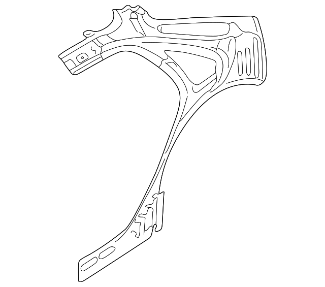 94612314 Деталь INNER PANEL, LEFT
