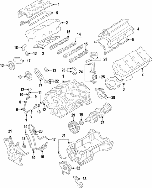Engine/Engine for 2014 Ford Mustang #1