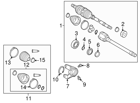 Vibe DRIVE AXLES