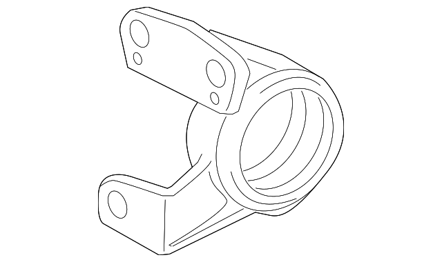 19183765 Деталь AXLE SUPPORT, RIGHT