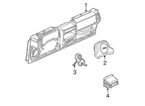Wrangler AIR BAG COMPONENTS