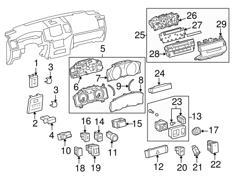 ELECTRICAL/HEADLAMP COMPONENTS for 2014 Toyota Land Cruiser #1
