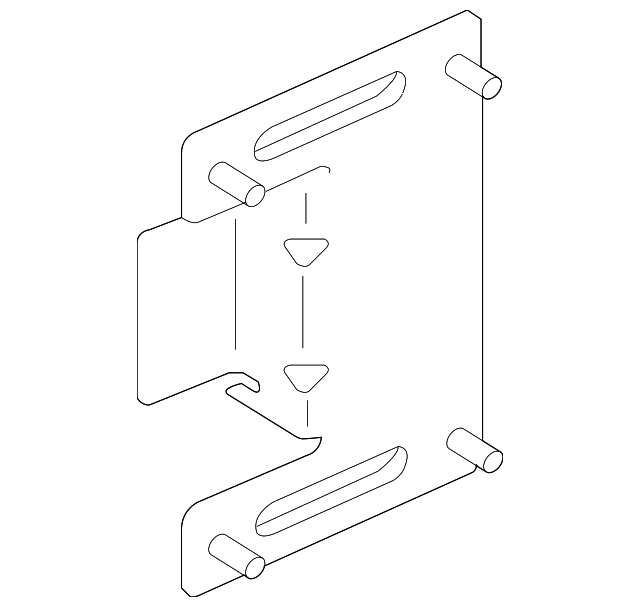 SCU500010 Деталь MODULE BRACKET