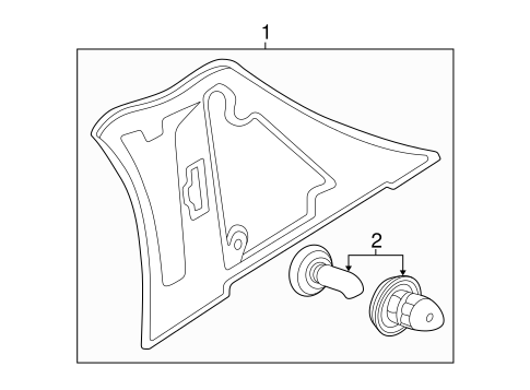 9-5 INTERIOR TRIM - QUARTER PANELS