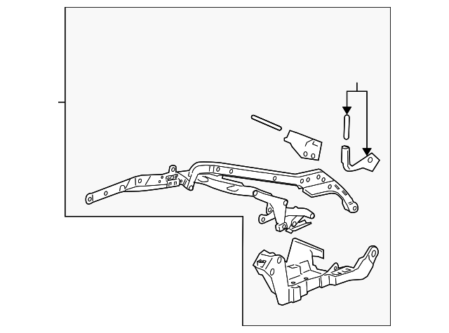 15943321 Деталь LINK ASSY, RIGHT