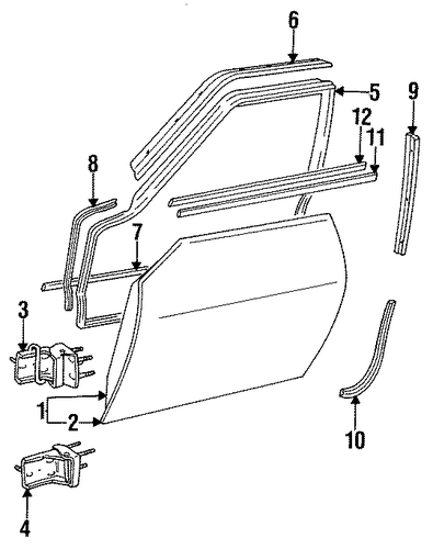 XJS DOOR & COMPONENTS