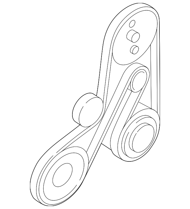 94584695 Деталь SERPENTINE BELT