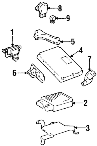 ELECTRICAL/POWERTRAIN CONTROL for 1998 Toyota Supra #3
