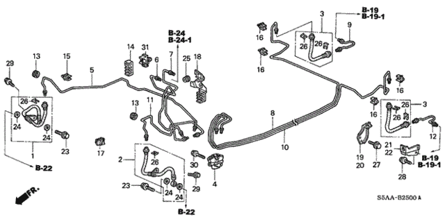 Brake Lines for 2004 Honda Civic #0