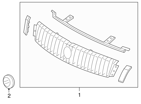 Montego GRILLE & COMPONENTS