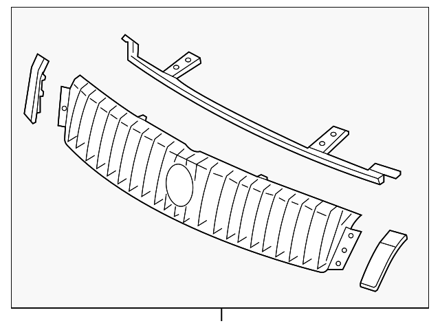 5T5Z-8200-AAA Деталь GRILLE ASSY