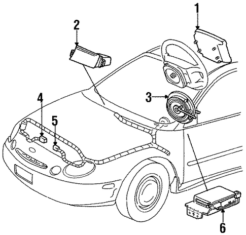 Taurus AIR BAG COMPONENTS