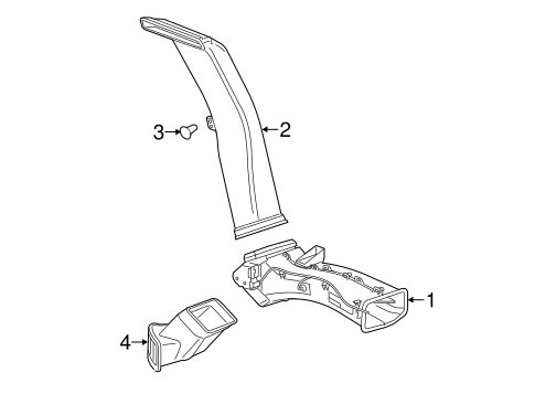 Ducts for 2018 Cadillac Escalade ESV #0