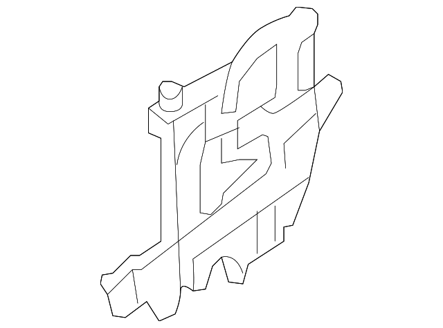 31256989 Деталь LOCK, LEFT