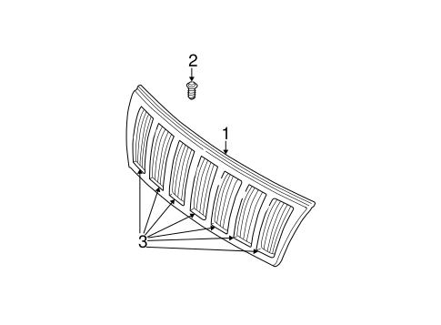 Grand Cherokee GRILLE & COMPONENTS