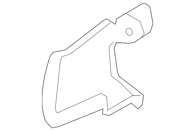 T2H5921 Деталь INNER SHIELD, RIGHT