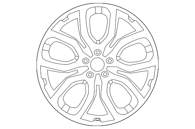 LR048432 WHEEL, ALLOY