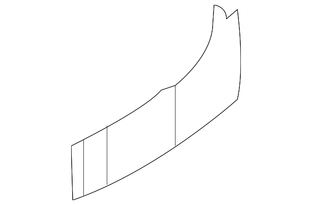 30875205 Деталь REAR PANEL, RIGHT