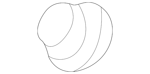 4379673 Деталь CENTER SEAT BELT BUTTON