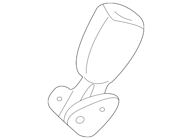 5203039 Деталь BUCKLE END, LEFT