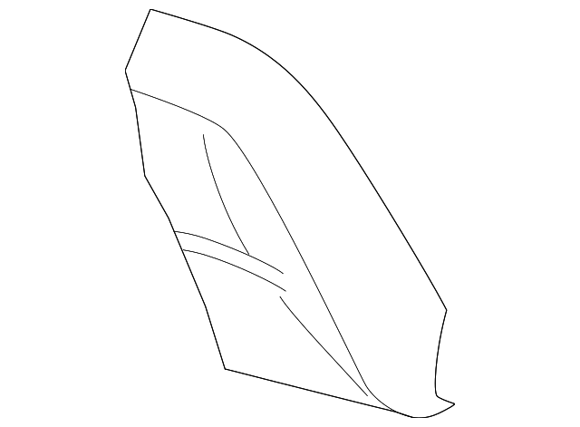 1F4Z5466800CA Деталь SEAT BACK PAD