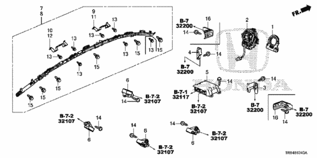 SRS Unit for 2012 Honda Civic #0