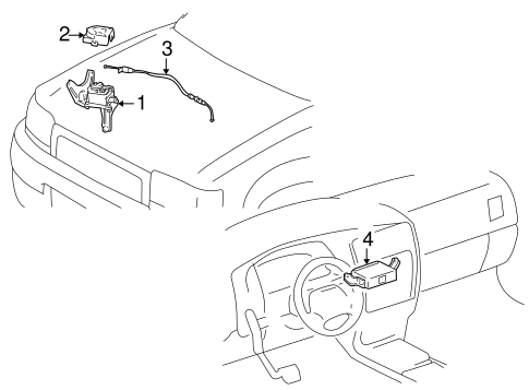 ELECTRICAL/CRUISE CONTROL SYSTEM for 1999 Toyota 4Runner #1