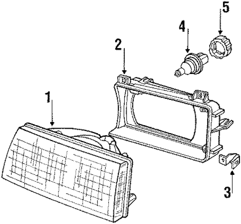 900 BULBS - CHASSIS