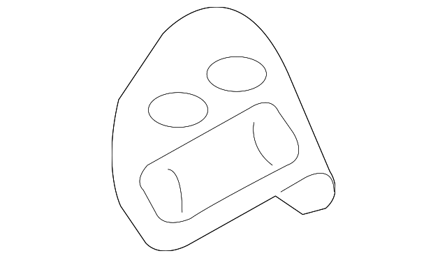 996-522-316-00-01C Деталь BEZEL, RIGHT