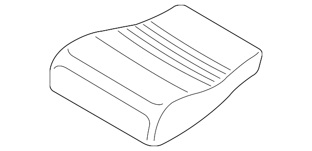 997-522-052-11-3S8 Деталь SEAT CUSHION, RIGHT