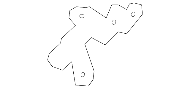 3T1Z-8182-A Деталь SIDE BRACKET, RIGHT