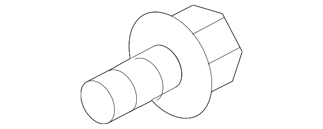 -W503931-S442 Деталь UPPER TIE BAR BOLT, RIGHT