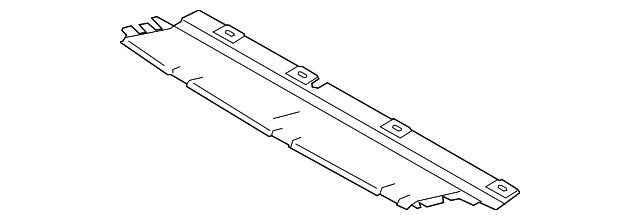 BT1Z-8327-A Деталь LOWER DEFLECTOR