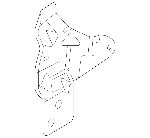 3T1Z-16D186-A Деталь SUPPORT PANEL REINFORCEMENT, RIGHT