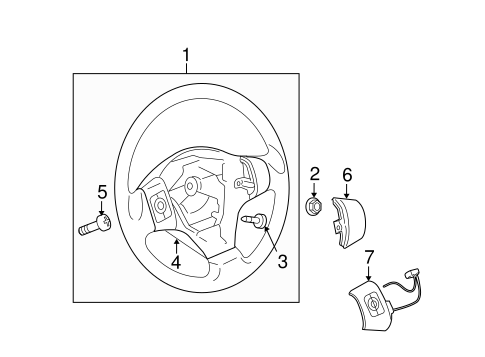 STEERING/STEERING WHEEL & TRIM for 2015 Scion xB #1