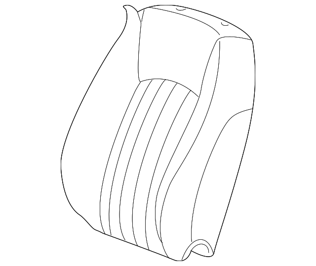 C2S20602LHS Деталь SEAT BACK COVER, RIGHT
