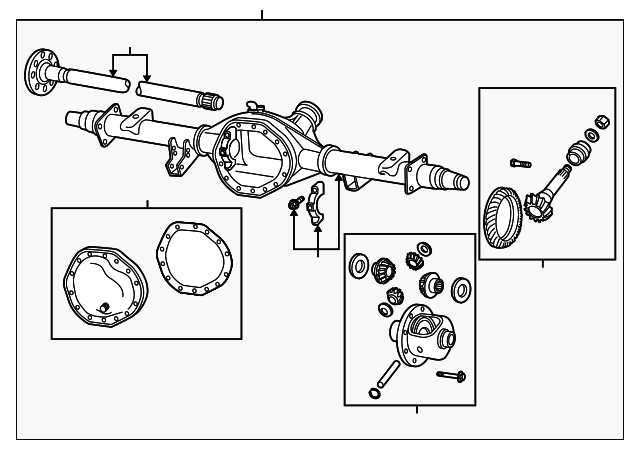 68158460AB Деталь AXLE ASSY