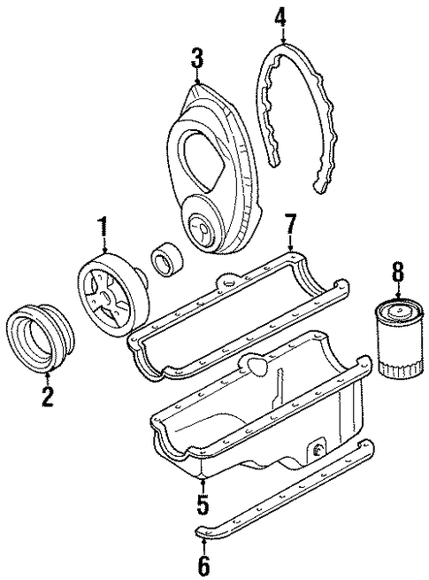 C1500 Pickup ENGINE PARTS