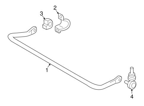 C70 STABILIZER BAR & COMPONENTS