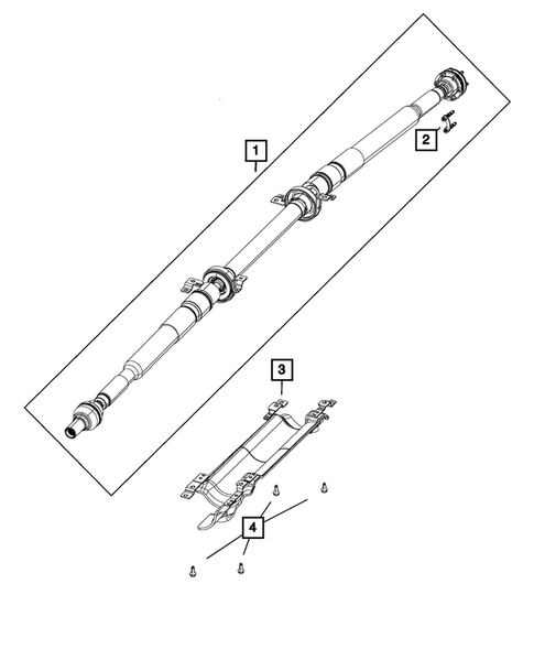 Drive Shaft for 2015 Chrysler 200 #0