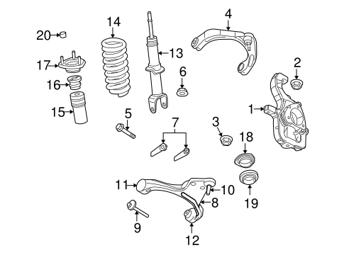 Dakota SUSPENSION COMPONENTS