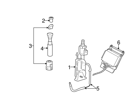 Electrical/Antenna & Radio for 2004 Ford Taurus #1