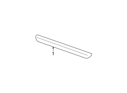 Body/Exterior Trim - Pillars for 2003 Ford Explorer #1