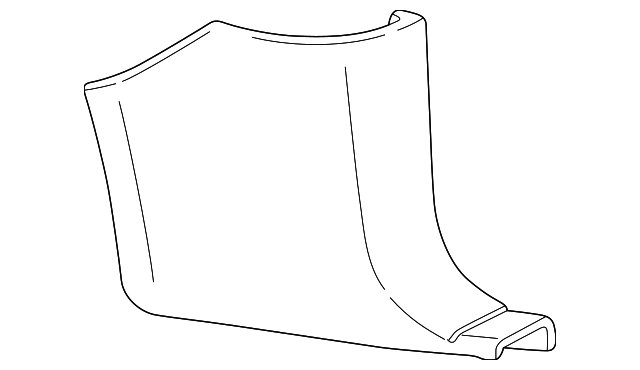F6ZZ6302344AFL Деталь COWL TRIM, RIGHT
