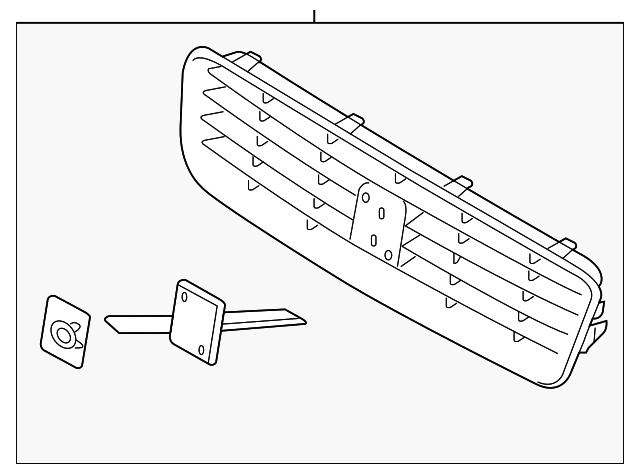 30763539 GRILLE ASSY