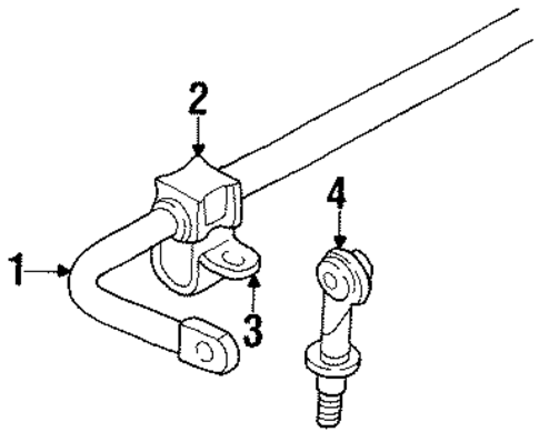 Cougar STABILIZER BAR & COMPONENTS