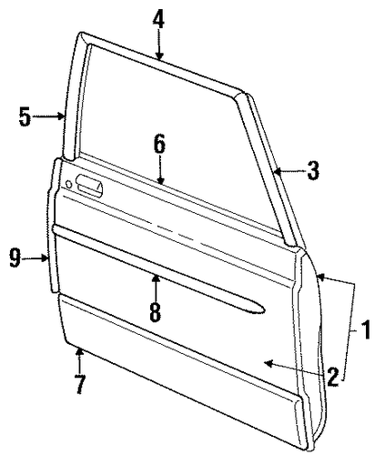 Grand Marquis DOOR & COMPONENTS 3