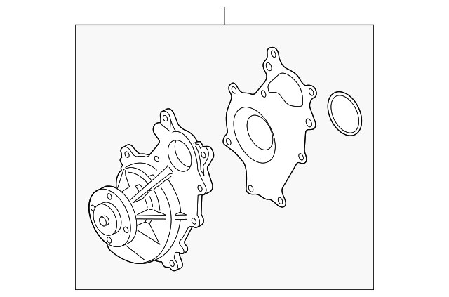 BR3Z-8501-L Деталь WATER PUMP